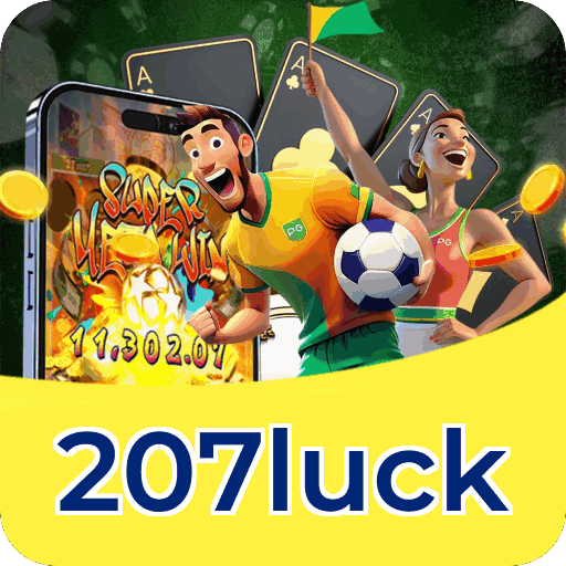 Material promocional do app 207luck — ilustração, não métricas auditadas nesta página